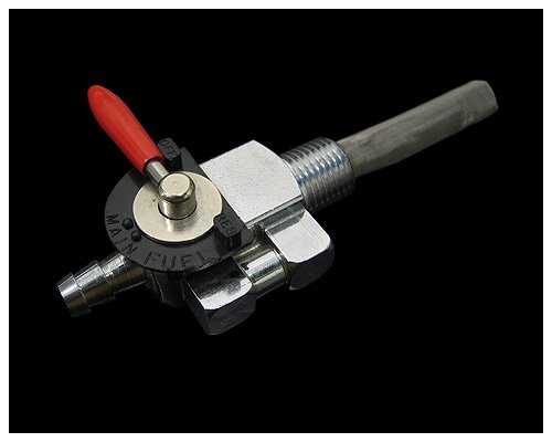 Amazon | 1/4NPT ガソリンコック リザーブ付 | 燃料コック | 車＆バイク